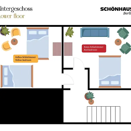 Апартаменты Schoenhaus Prenzlauer Berg - Grosszuegiges Design-apartment