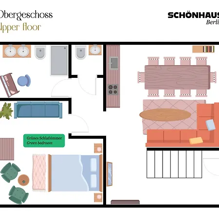 Apartament Schoenhaus Prenzlauer Berg - Grosszuegiges Design-apartment